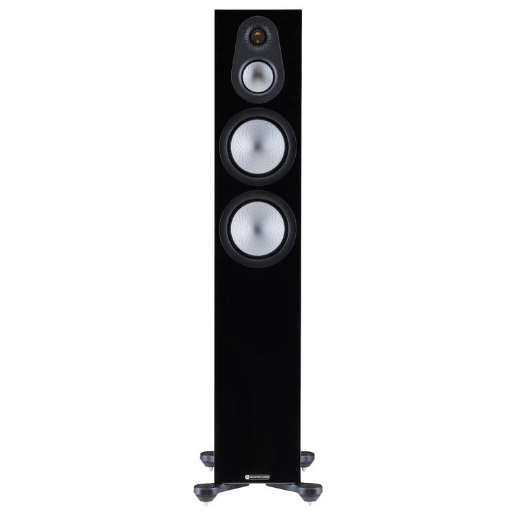 Monitor Audio Silver 300 7G | Floorstanding Speakers - Tower - 3 way - 200W - Pair - High Gloss Black-Audio Video Centrale