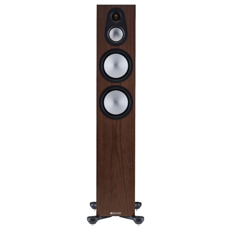 Monitor Audio Silver 300 7G | Floorstanding Speakers - Tower - 3 way - 200W - Pair - Natural Walnut-Audio Video Centrale