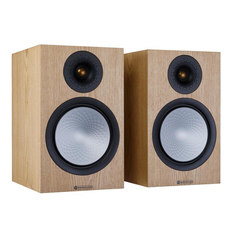 Monitor Audio Silver 100 7G | Bookshelf Speakers - 2 way - 120W - Pair - Ash-Audio Video Centrale