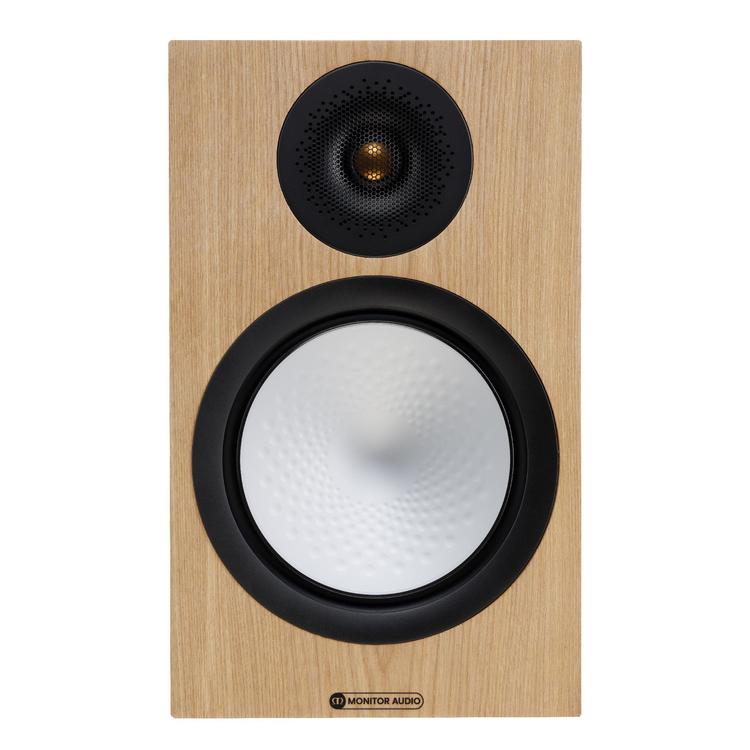 Monitor Audio Silver 100 7G | Bookshelf Speakers - 2 way - 120W - Pair - Ash-Audio Video Centrale