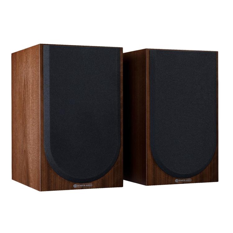 Monitor Audio Silver 100 7G | Bookshelf Speakers - 2 way - 120W - Pair - Natural Walnut-Audio Video Centrale