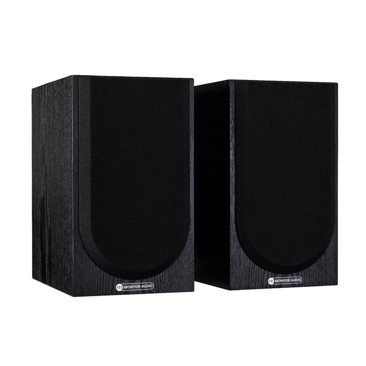 Monitor Audio Silver 50 7G | Bookshelf Speakers - 2 way - 100W - Silver Series - Pair - Black Oak-Audio Video Centrale