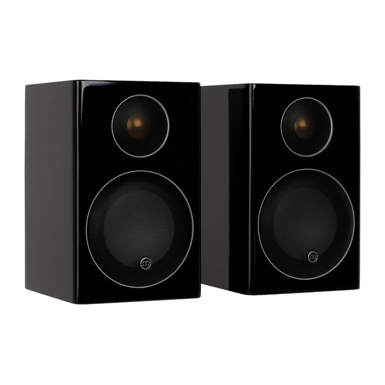 Monitor Audio Radius 90 | Bookshelf Speakers - Hi-Fi - 100W - Pair - Piano Black Gloss-Audio Video Centrale