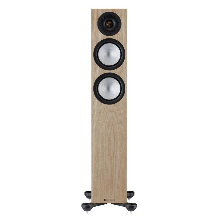 Monitor Audio Silver 200 7G | Floorstanding Speakers - Tower - 2 1/2 way - 150W - Pair - Ash-Audio Video Centrale