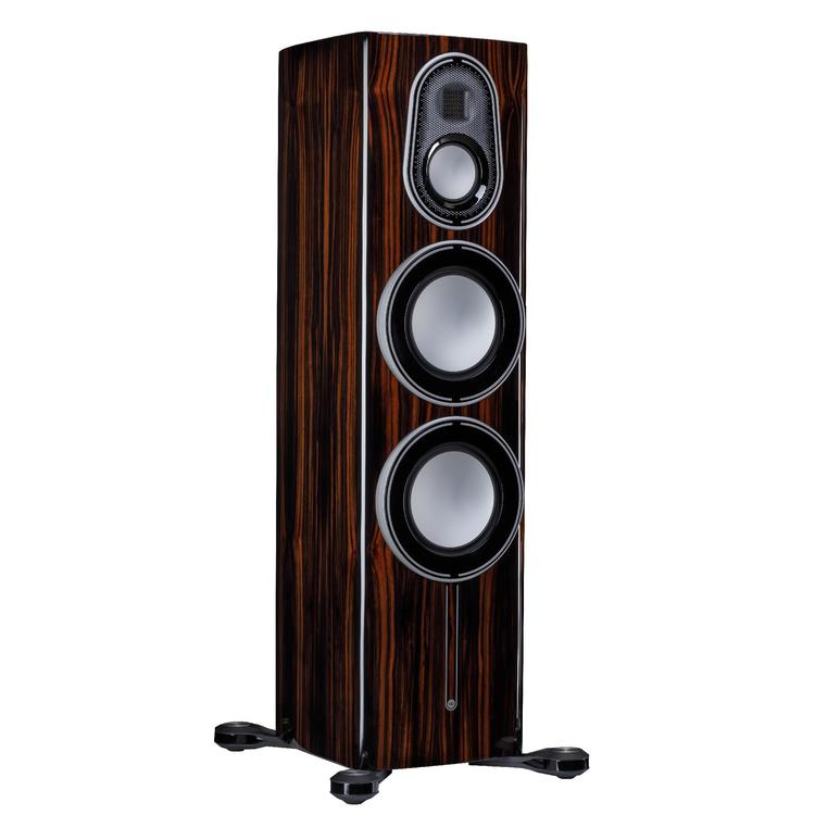 Monitor Audio Platinum 300 3G | Floorstanding Speakers - Tower - 3-way - 400W - Pair - Piano Ebony-Audio Video Centrale