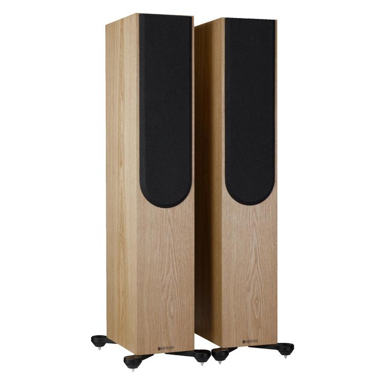 Monitor Audio Silver 300 7G | Floorstanding Speakers - Tower - 3 way - 200W - Pair - Ash-Audio Video Centrale