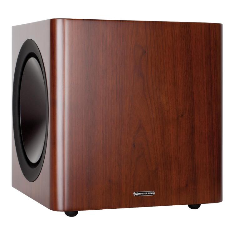 Monitor Audio Radius 390 | 10" Subwoofer - 200W - Unit - Walnut-Audio Video Centrale