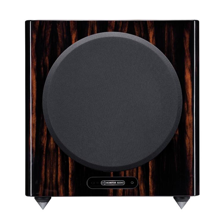 Monitor Audio Gold W12 Subwoofer | 12" Subwoofer - 600W - Unit - Piano Ebony-Audio Video Centrale