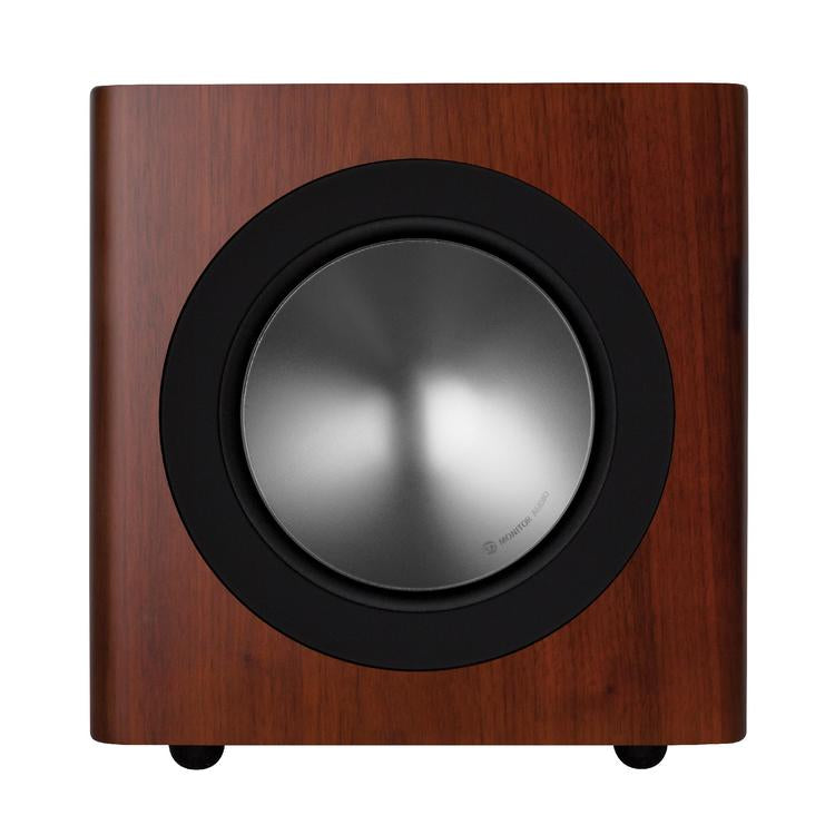 Monitor Audio Radius 380 | 8" Subwoofer - 140W - Unit - Walnut-Audio Video Centrale