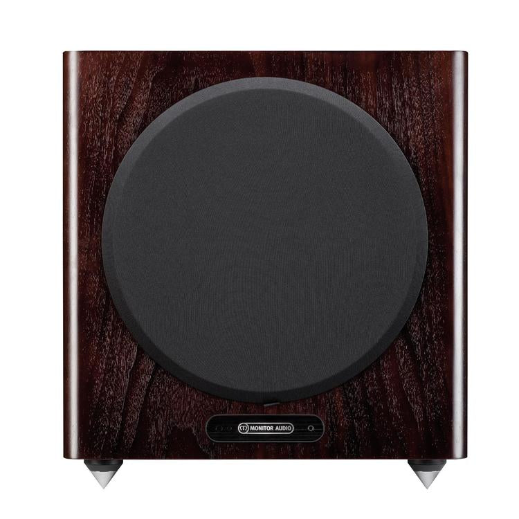 Monitor Audio Gold W12 Subwoofer | 12" Subwoofer - 600W - Unit - Dark Walnut-Audio Video Centrale