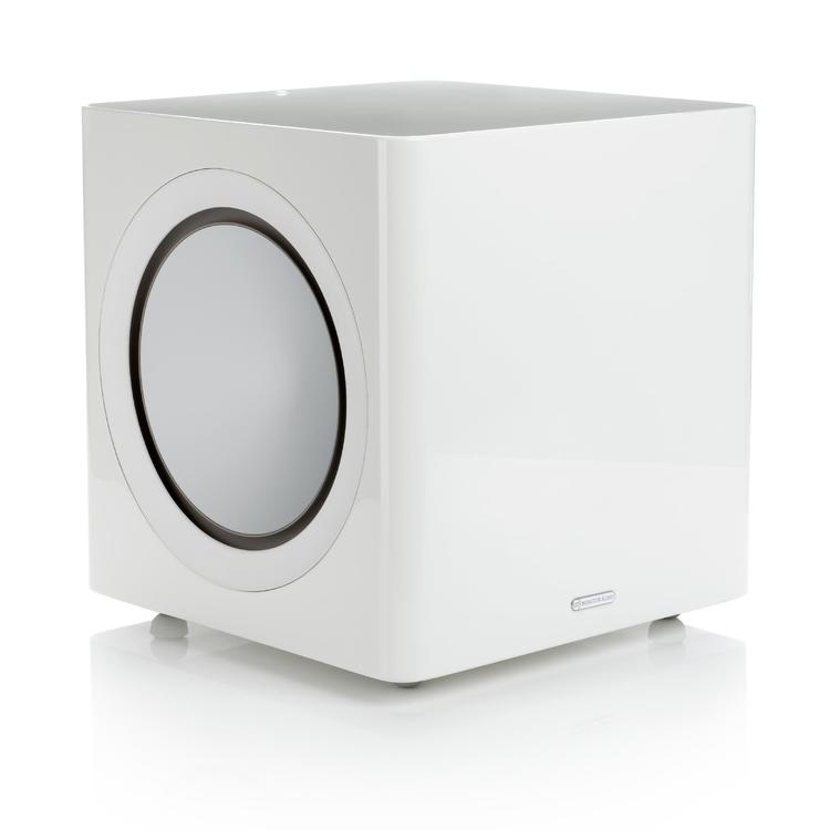 Monitor Audio Radius 390 | 10" Subwoofer - 200W - Unit - Satin White-Audio Video Centrale