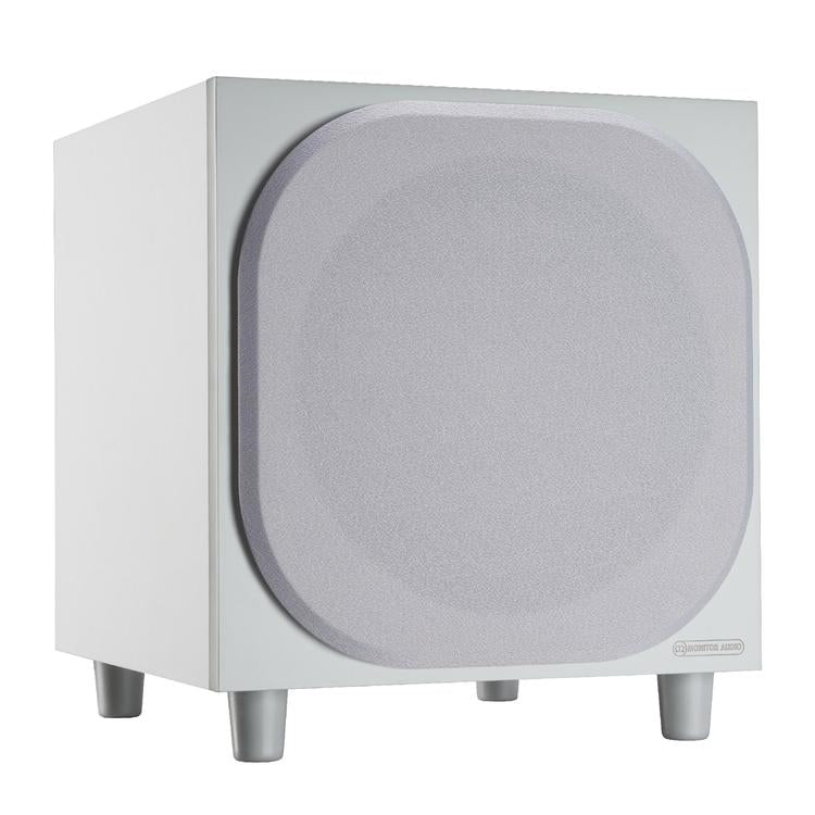 Monitor Audio Bronze W10 Subwoofer | 10" Subwoofer - 220W - Unit - White-Audio Video Centrale