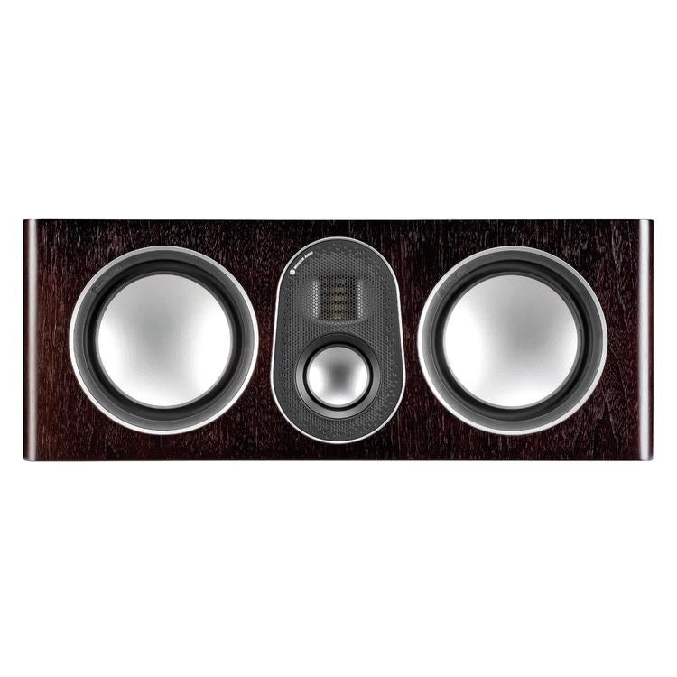 Monitor Audio Gold C250 | Center speaker - 3 way - 200W - Gold Series - Unit - Dark Walnut-Audio Video Centrale