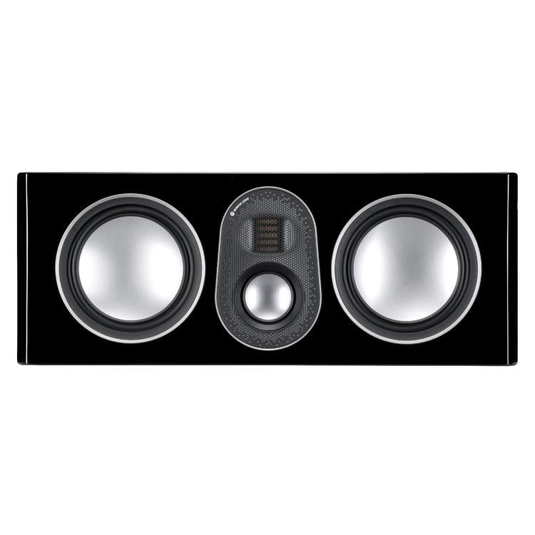 Monitor Audio Gold C250 | Center speaker - 3 way - 200W - Gold Series - Unit - Piano Black Gloss-Audio Video Centrale