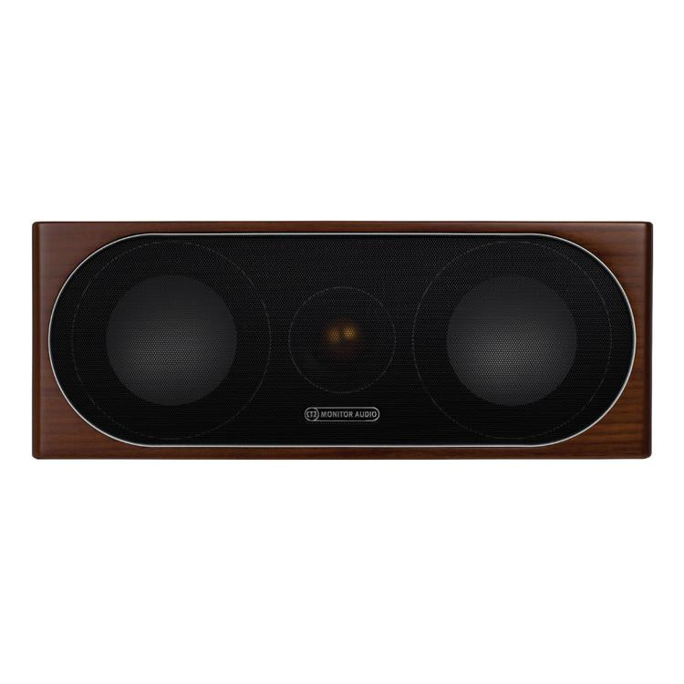 Monitor Audio Radius 200 | Center Speaker - 150W - Radius Series - Ultra-compact - Unit - Walnut-Audio Video Centrale