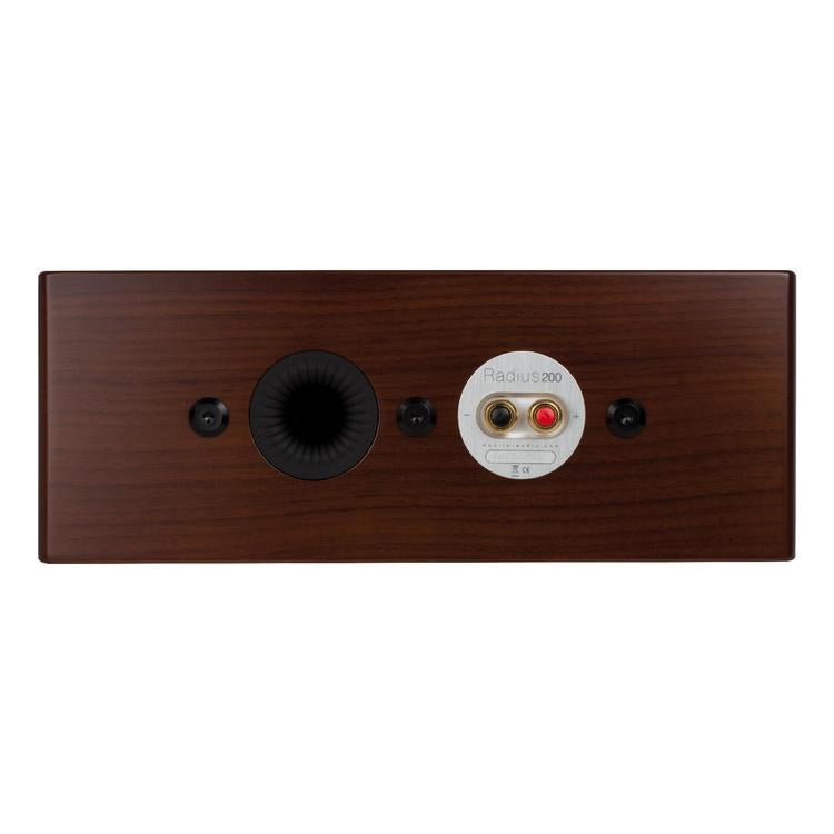 Monitor Audio Radius 200 | Center Speaker - 150W - Radius Series - Ultra-compact - Unit - Walnut-Audio Video Centrale