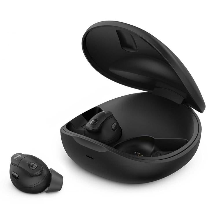 Sennheiser Conversation Clear Plus | In-Ear Headphones - Truely Wireless - Bluetooth - Active noise cancellation - Black-Audio Video Centrale