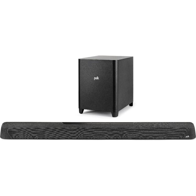 Polk MagniFi MAX AX | 5.1.2 Home Theater System - Max Soundbar - 1 x 10" Wireless Subwoofer - Black-Audio Video Centrale