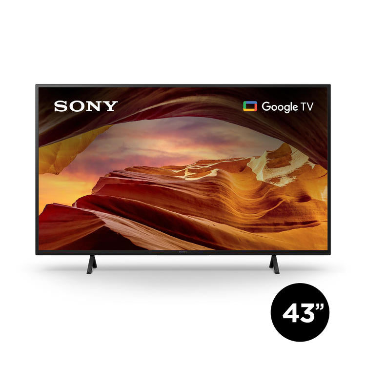 Sony KD43X77L | 43" Smart TV - LED - X77L Series - 4K Ultra HD - HDR - Google TV-Audio Video Centrale