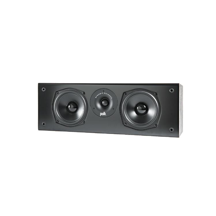 Polk T30 | Center speaker - T Series - 2 way - 100W - Black-Audio Video Centrale