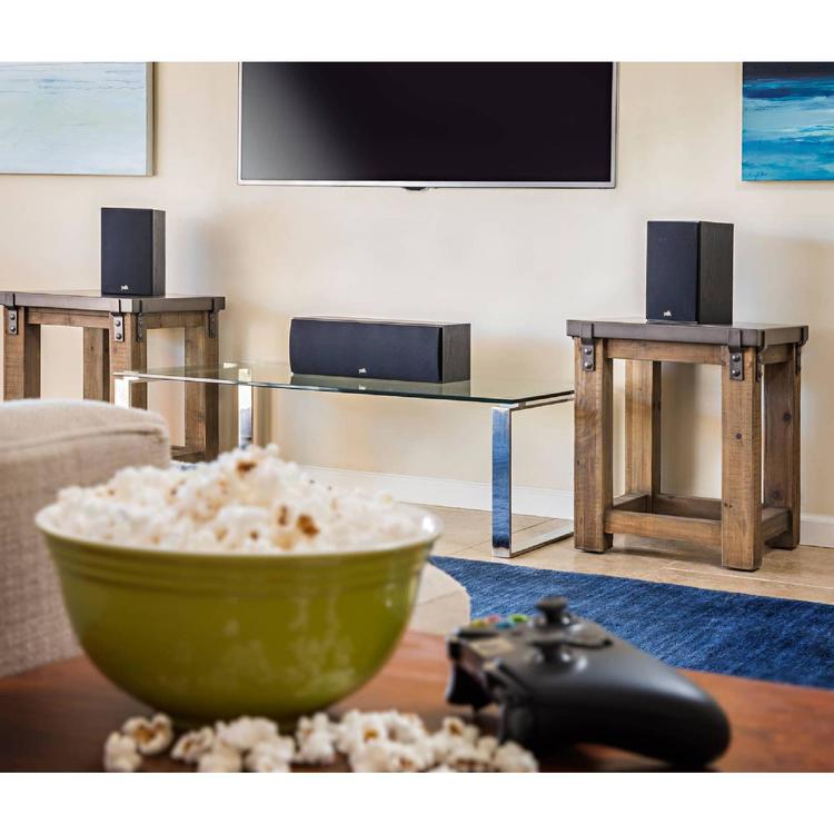 Polk T30 | Center speaker - T Series - 2 way - 100W - Black-Audio Video Centrale