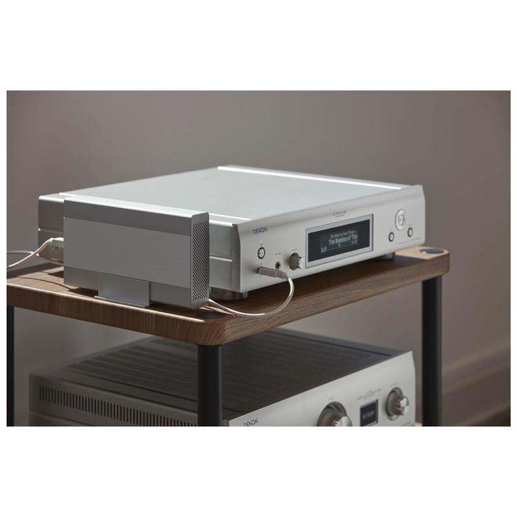 Denon DNP-2000NE | High resolution network player - HEOS integrated - Wi-fi - Silver-Audio Video Centrale