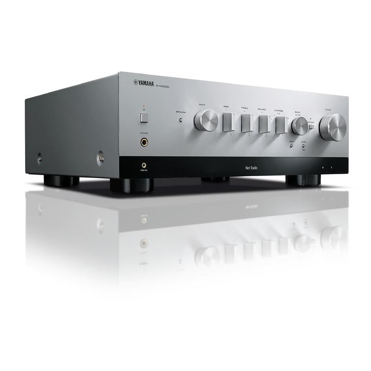 Yamaha RN1000A | 2 Channel Stereo Receiver - YPAO - MusicCast - Silver-Audio Video Centrale