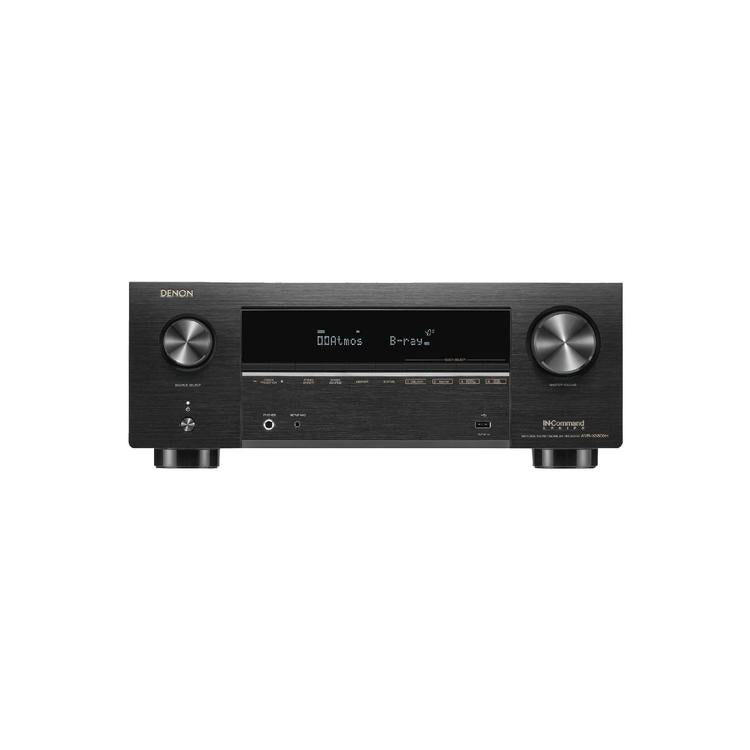 Denon AVRX3800H & HOME250 | 9-channel AV receiver and wireless speaker - Home theater - Auro 3D - 8K - HEOS - Black-Audio Video Centrale