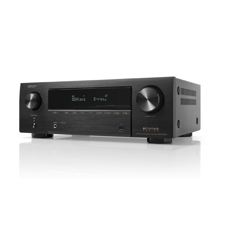 DENON AVRX1800H | 7.2 Channel AV Receiver - 8K Video - Cinema - Dolby Atmos - DTS:X - Black-Audio Video Centrale