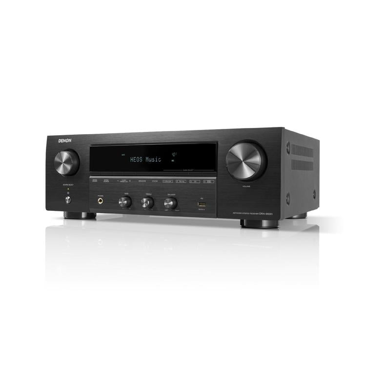 DENON DRA-900H | 8K Stereo Receiver - 2.2 Channel - Dolby Vision - HDR10+ - Bluetooth - Black-Audio Video Centrale