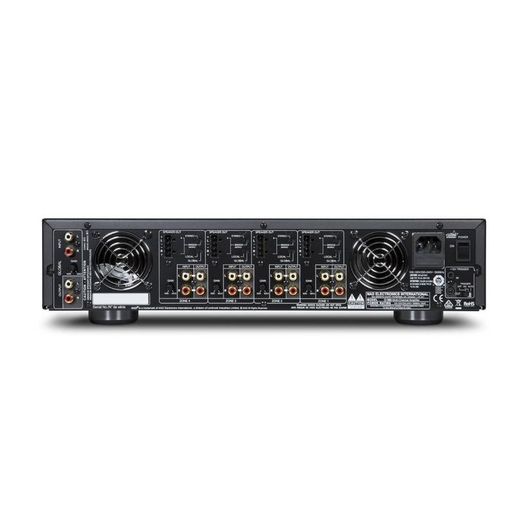 NAD CI980 | Power amplifier - 8 Channels x 50W - Connection for Phoenix loudspeakers-Audio Video Centrale