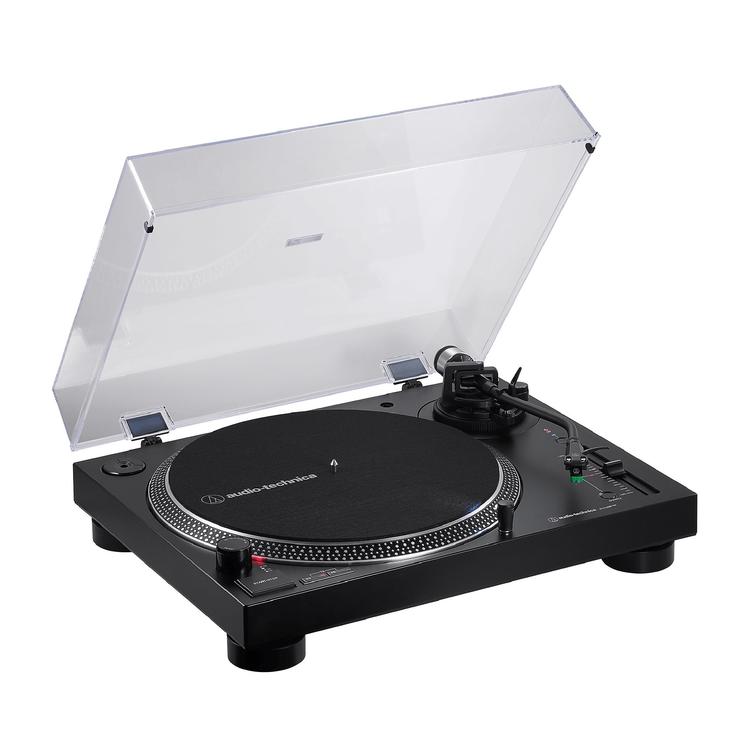 Audio-Technica AT-LP120XBT-USB-BK | Turntable - Bluetooth aptX - USB - Black-Audio Video Centrale