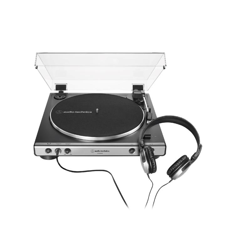 Audio-Technica AT-LP60XHP-GM | Turntable - Stereo - With Headphones - Metal Gun-Audio Video Centrale