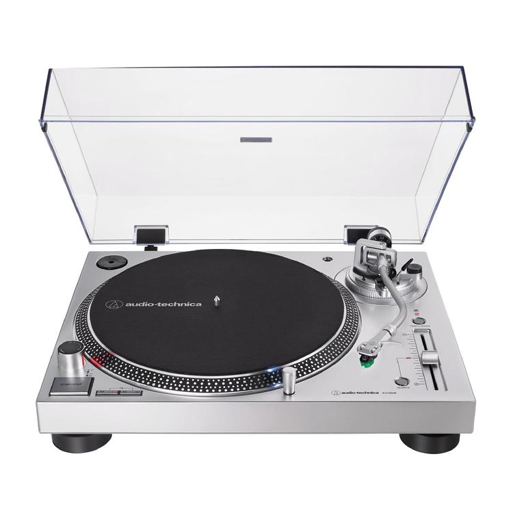 Audio-Technica AT-LP120XUSB-SV | Turntable - Direct Drive - Analogue & USB - Silver-Audio Video Centrale