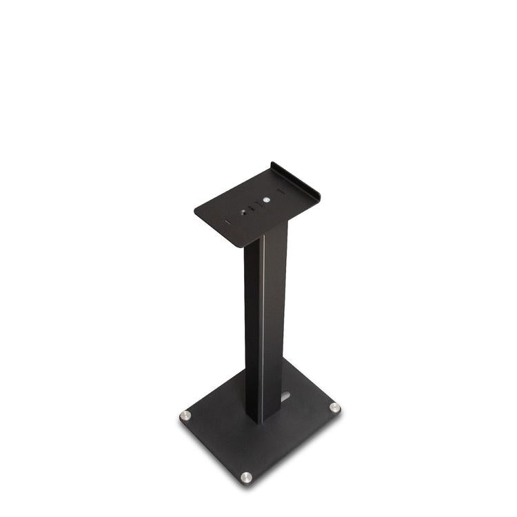 PSB ALPHAAST25BLK | Floorstanding Speaker Stands - Heavy gauge steel - Concealed wires - Black - Pair-Audio Video Centrale