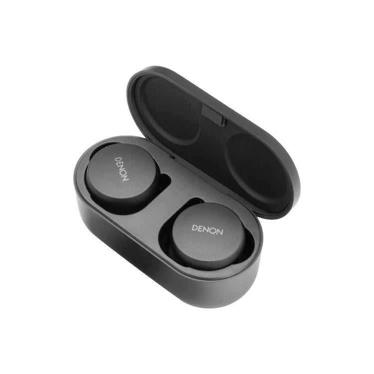 Denon PERL | In-Ear Headphones - Wireless - Bluetooth - Masimo Adaptive Acoustic Technology - Black-Audio Video Centrale