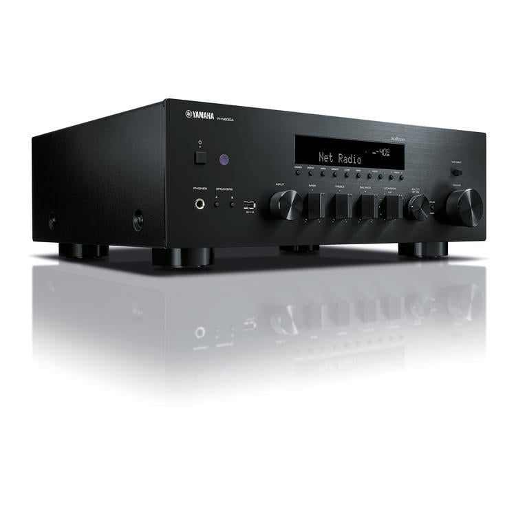 Yamaha R-N600A | Network/Stereo Receiver - MusicCast - Bluetooth - Wi-Fi - AirPlay 2 - Black-Audio Video Centrale