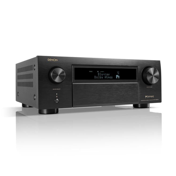 Denon AVRX6800H | 11.4 channel AV receiver - Home theatre - 3D - 8K - HEOS - Black-Audio Video Centrale