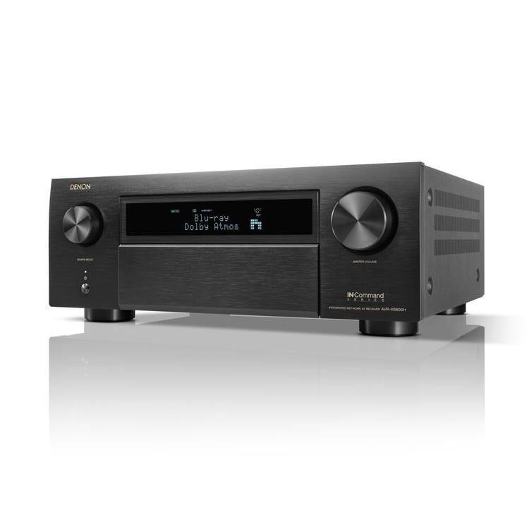 Denon AVRX6800H | 11.4 channel AV receiver - Home theatre - 3D - 8K - HEOS - Black-Audio Video Centrale