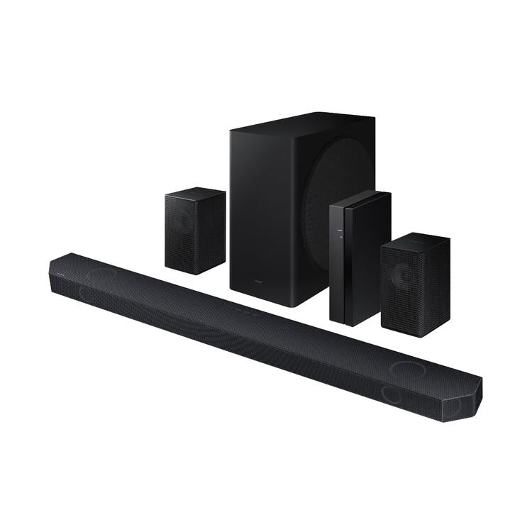 Samsung HW-Q910D | Soundbar - 9.1.2 channels - Wireless subwoofer and rear speakers - 520 W - Black-Audio Video Centrale