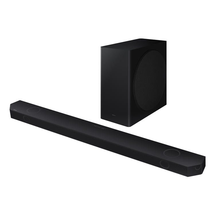 Samsung HW-Q800D | Soundbar - 5.1.2 channels - Dolby ATMOS - Wireless subwoofer - 360 W - Q-Symphony - Black-Audio Video Centrale