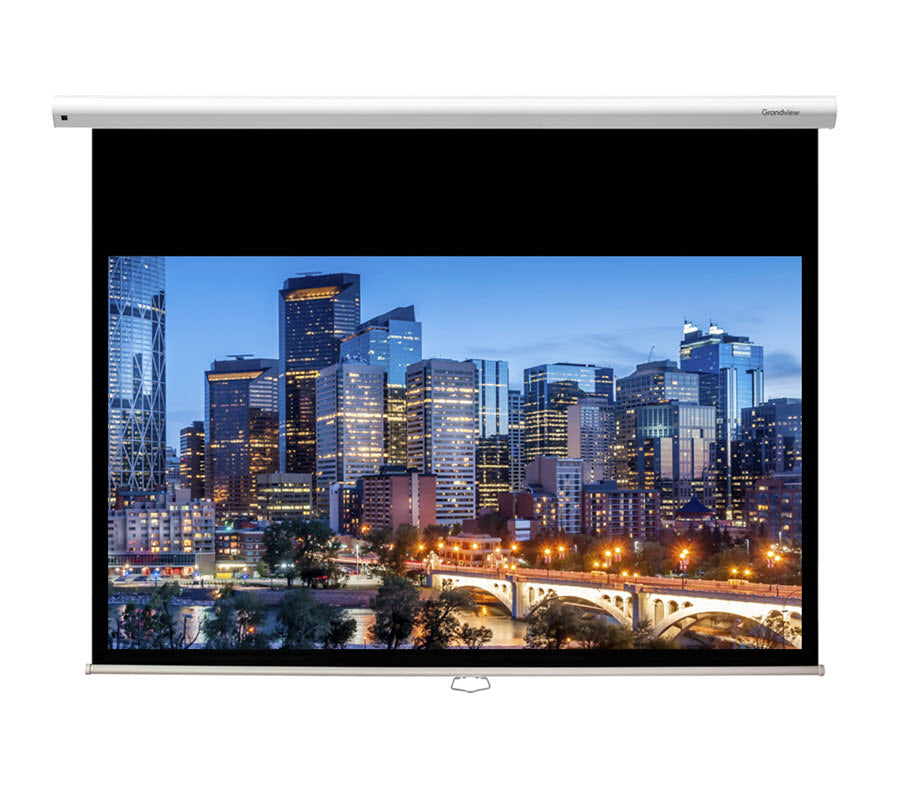 Grandview GV-CMA120 |"Cyber" manual projection screen - 120"- ratio 16:9-Audio Video Centrale