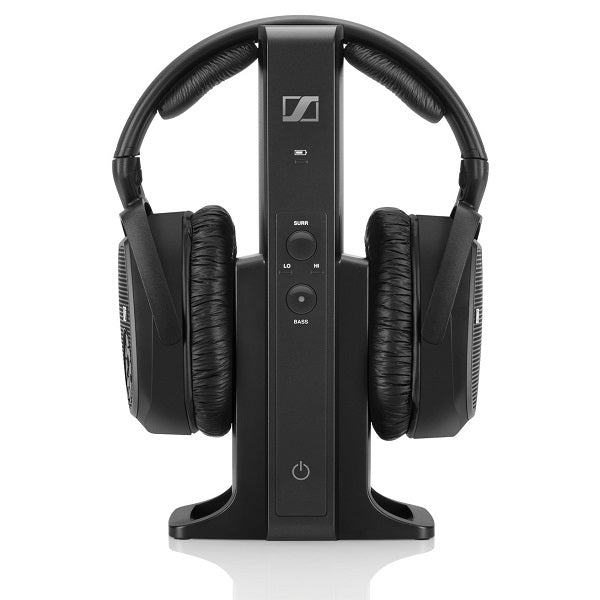 Sennheiser RS 175 | Wireless over-ear TV headphones - Stereo - Black-Audio Video Centrale