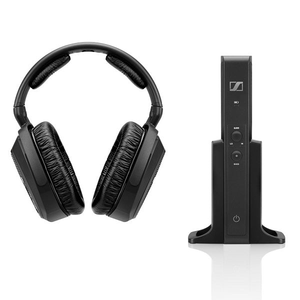 Sennheiser RS 175 | Wireless over-ear TV headphones - Stereo - Black-Audio Video Centrale