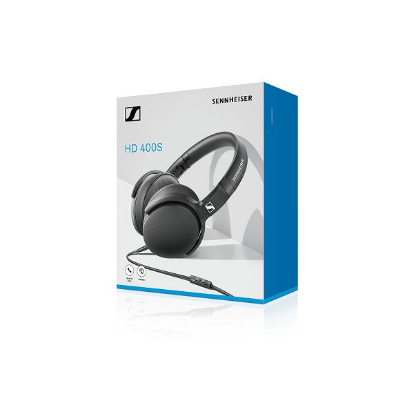 Sennheiser HD 400S | Wired over-the-ear headphones - Black-Audio Video Centrale