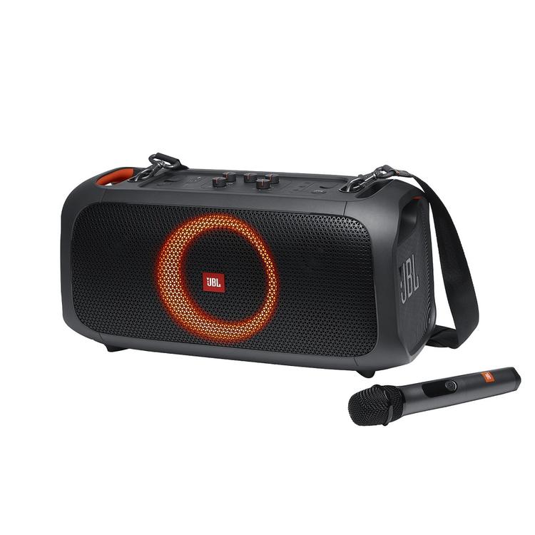 JBL PartyBox On-The-Go | Wireless portable speaker - Bluetooth - Rechargeable - Black-Audio Video Centrale