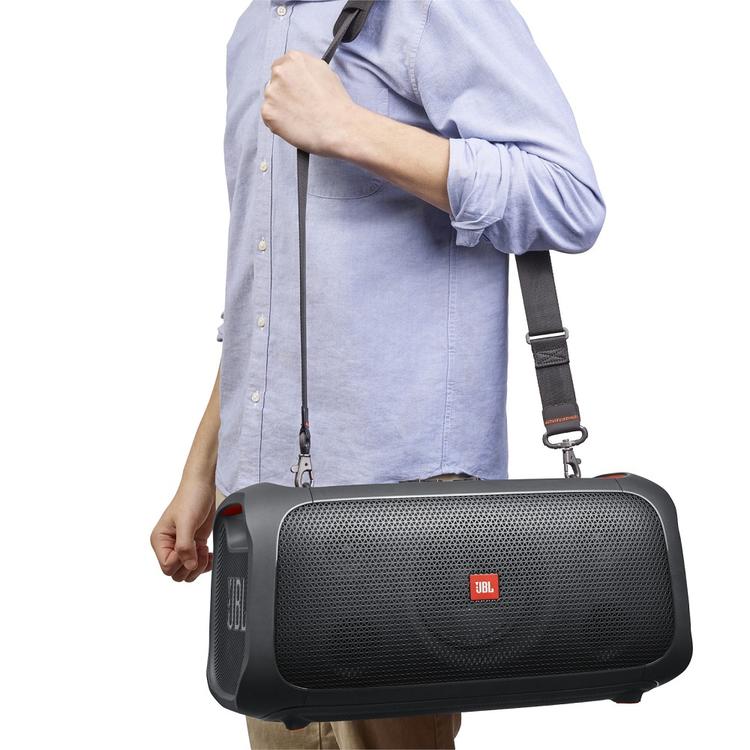 JBL PartyBox On-The-Go | Wireless portable speaker - Bluetooth - Rechargeable - Black-Audio Video Centrale