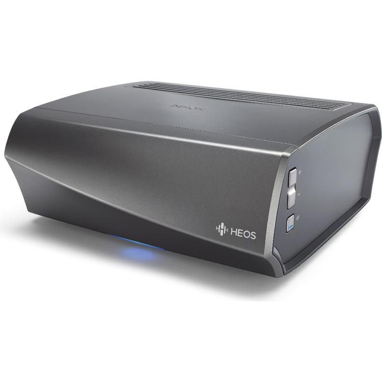 Denon HEOS AMP | 2 Ch. Wireless Streaming Zone Amplifier - 70 W / Ch. - Bluetooth - HEOS - Black-Audio Video Centrale